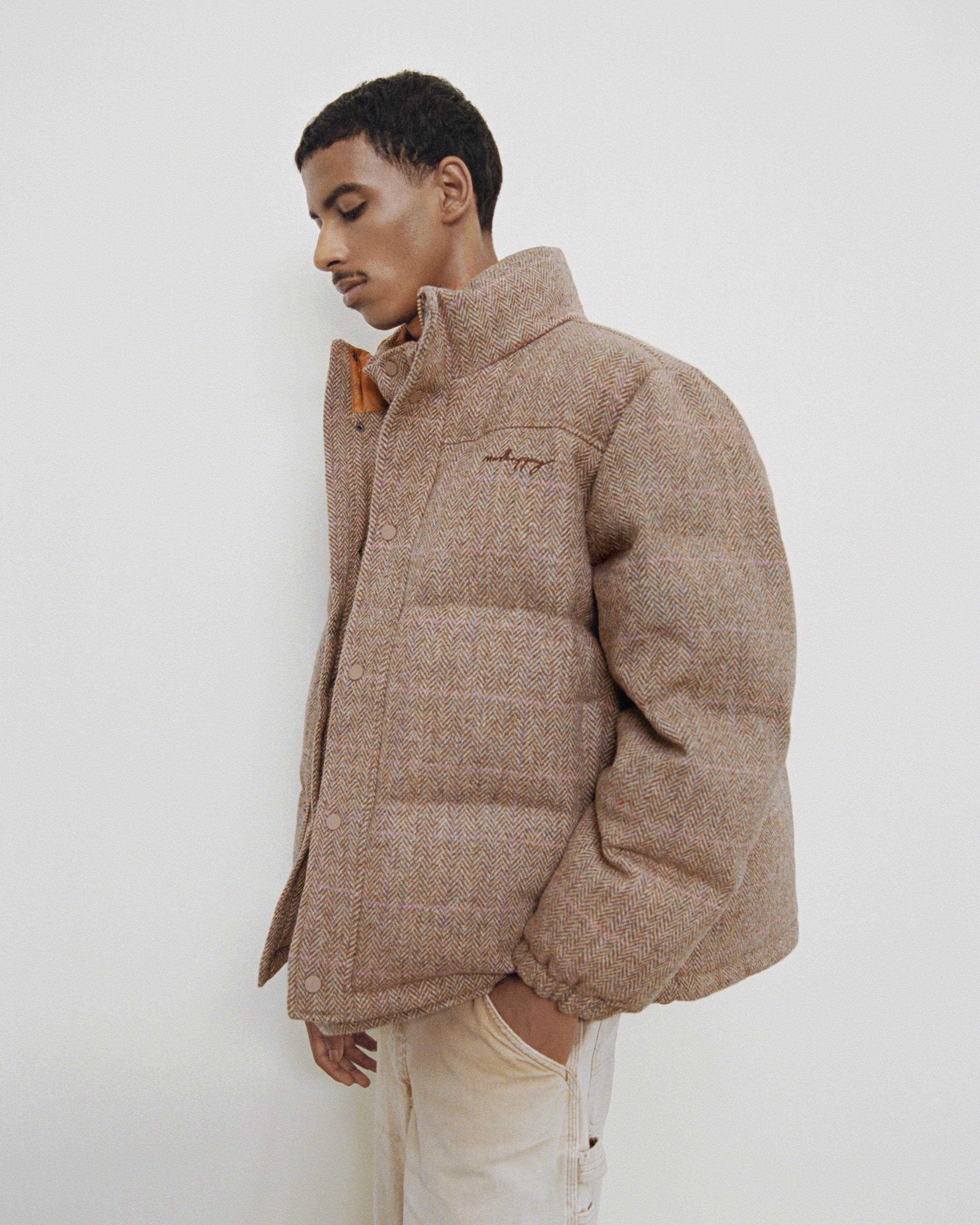 Harris Tweed® Puffer Jacket